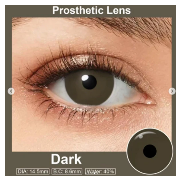 LENTES DE CONTACTO PROTÉSICOS