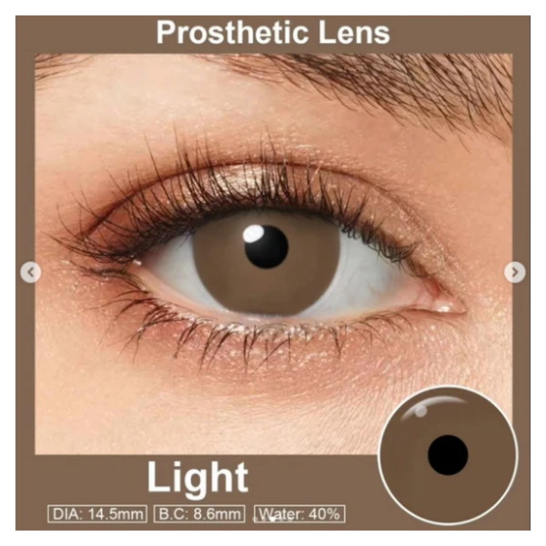 LENTES DE CONTACTO PROTÉSICOS